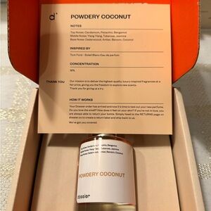 Dossier Powdery Coconut Perfume